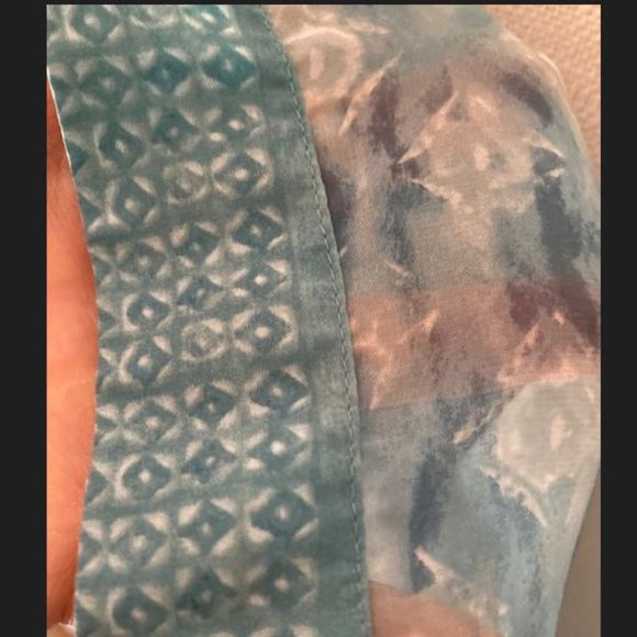 Chico's Sheer Tunic Cover-Up size 3 or 16-18 - Picture 6 of 10